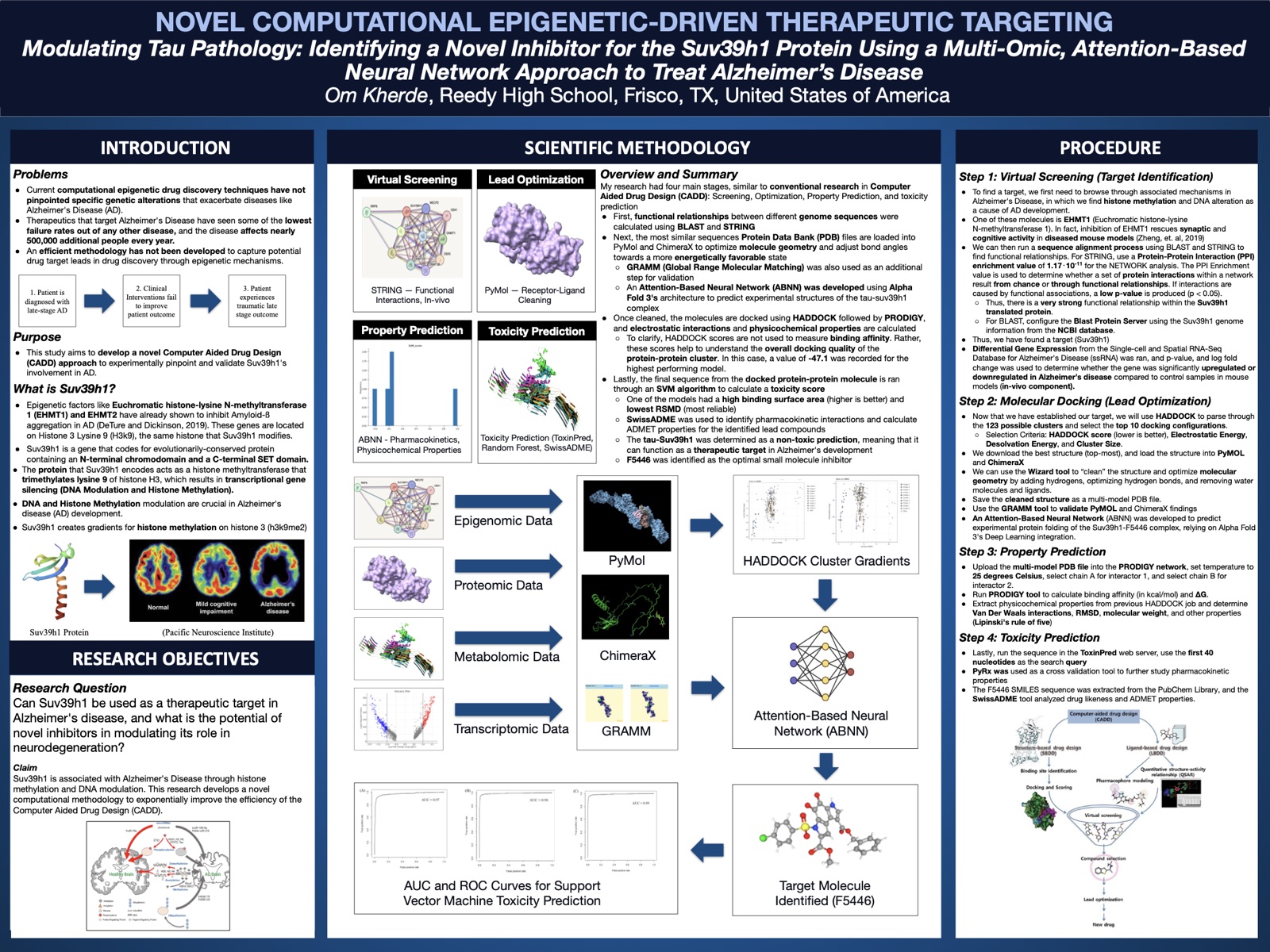 Research poster, page one